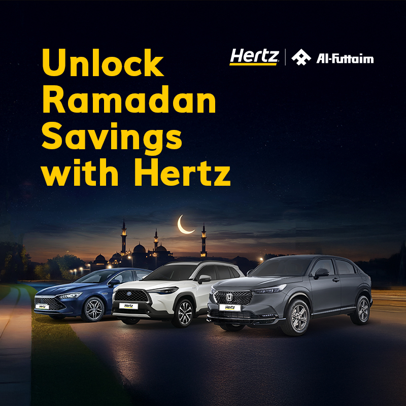 Unlock exclusive Ramadan savings with Hertz!